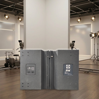 Haut-parleur Line Array externe à trois voies de performance professionnelle de grande envergure, série LS3 MRL, avec aimant néodyme, 8 Ohm 250W, enceinte en bois LF