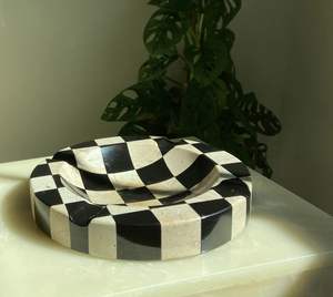 Cenicero de sobremesa, cenicero para escritorio de oficina, cenicero para salón, cenicero para restaurante, cenicero de cerámica negra, cenicero resistente al calor - Product Image 5