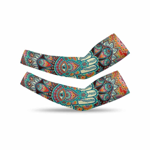 Summer Arm Sleeves Outdoor <b>Cycling</b> Sports Breathable Seamless Sun Protection Sleeves Realistic Arm Cover Sleeves - Product Image 1