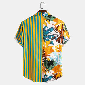 ROMAN SPORTS WEAR Fabricante Mayorista de Camisas de Verano de Manga Corta con Estampado Digital, Diseño Premium, Casuales, de Algodón Satinado para Playa - Product Image 5