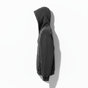 เสื้อฮู้ดดี้ผู้ชายไซส์ใหญ่ พิมพ์ลายดิจิทัล ผ้าฟลีซวินเทจทรงปกติ ระบายอากาศได้ดี เป็นมิตรกับสิ่งแวดล้อม เหมาะสำหรับฤดูหนาว รุ่น High Street Fade - Product Image 3