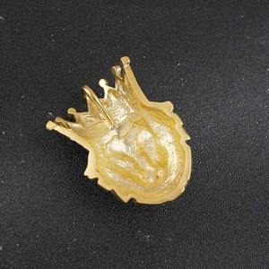 Nuevo Colgante Hip Hop de Cabeza de León con Corona, Colgante de Moissanita, Joyería de Moissanita, Accesorios de Aleación, Collar Hiphop - Product Image 2