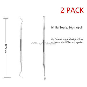 Dog Teeth Cleaning Tools Manual Stainless Steel Double Head Pet Dental Scraper & Scaler Professional Canine Tartar Remover - Product Image 6