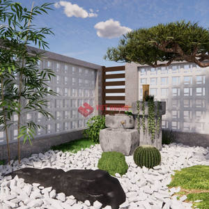 Carreaux pleine masse Breeze Cement Block de l'usine vietnamienne pour accents intérieurs et revêtements muraux, couleur blanche - Product Image 4