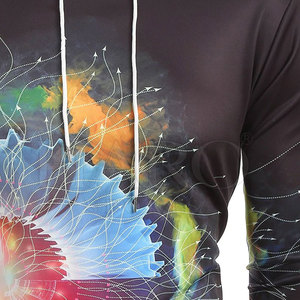 Sudadera ligera de algodón mezclado diseñada para entrenamiento de rendimiento, deportes, ejercicio y estilo de vida activo. - Product Image 4