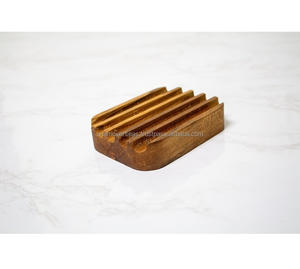 Porte-savon en bois pour salle de bain, cuisine et évier - Product Image 4