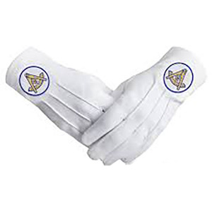 Gants de regalia maçonniques universels, couleurs personnalisées, cuir souple, durables, pour usage quotidien quatre saisons, personnalisables - Product Image 2