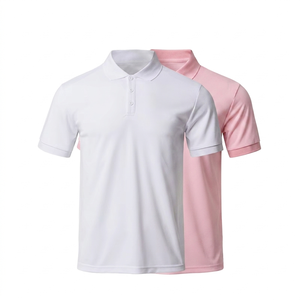 เสื้อโปโลแบบสั่งทำพิเศษ แห้งเร็ว ระบายอากาศได้ดี เหมาะสำหรับกีฬากอล์ฟ แขนสั้น ผลิตจากโพลีเอสเตอร์ ทันสมัย ผลิตจากผ้าฝ้าย 100% สำหรับผู้ชาย - Product Image 1