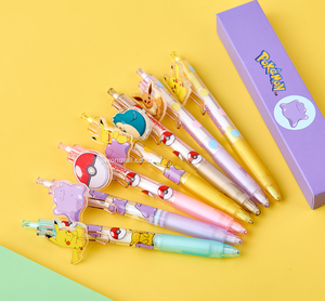 Set de 24 Lápices Mecánicos con Diseño de Ditto de Pokemon, Papelería Coreana para Niños, Personaje Lindo de Pika, Anime, Venta al Por Mayor para la Escuela - Product Image 2