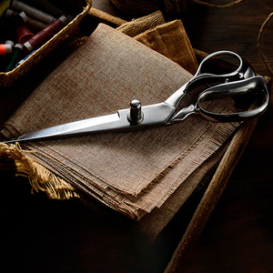 12" Professional Heavy Stainless Steel Tailor <b>Scissors</b> Fabric <b>Sewing</b> Shears Forged Dressmaking <b>Scissors</b> - Product Image 6