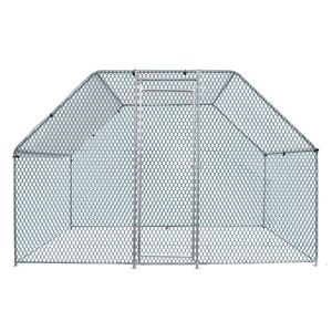 Grande Pollaio in Metallo 6.5x9.8x6.5ft, Gabbia per Polli Robusta Zincata con Tetto ad Arco Impermeabile - Product Image 2