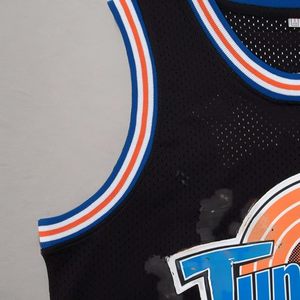 Maillot de basket Taz pour homme, sans manches, en mesh respirant, avec impression sublimée, logo au dos, design du nom de l'équipe - Product Image 5