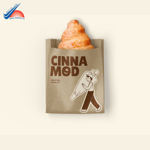High-Grade Printed Paper <b>Bags</b> for Fresh <b>Baguettes</b> and Pastries - Product Image 1