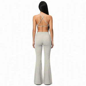 SPINE <b>CRAFT</b> Sleeveless Women's Yoga <b>Set</b> Tank Shorts Scoop Neck High Waist Tummy Control Workout Activewear Breathable <b>Set</b> - Product Image 6