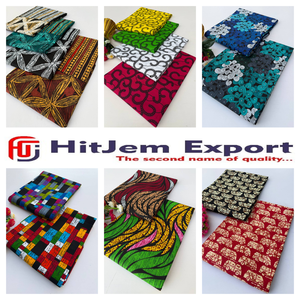 Tela de Algodón 100% Ankara con Estampado Africano de Primera Calidad, Fabricación Textil Personalizada, Proveedor Mayorista de Telas para Ropa - Product Image 5