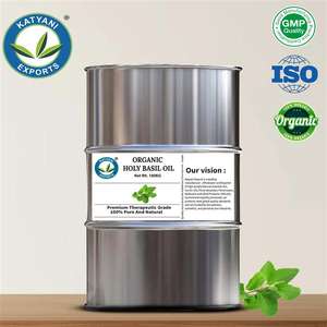 Aceite Esencial de Albahaca Sagrada Orgánico Certificado, 100% Puro y Natural, para Cosmética, Cuidado Personal, Aromaterapia y Suministro a Granel - Product Image 3