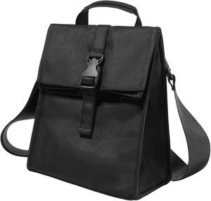 Bolsa de almuerzo plegable aislada con correa ajustable – Lonchera portátil ligera, bolsa térmica para hombres y mujeres - Product Image 1