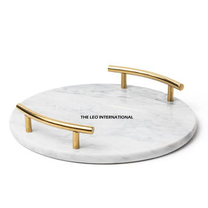 Platos de Servicio Metálicos Pulidos Creativos para el Hogar, Bandejas para Aperitivos, Dulces, Frutas, Bandejas de Almacenamiento de Calidad Sostenible - Product Image 2