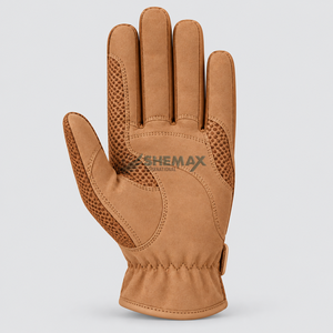 Guantes de equitación personalizados con costuras duraderas, materiales suaves y marca personalizada para jinetes. - Product Image 4