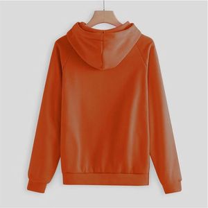 Ensemble de survêtement unisexe à capuche de couleur unie, manches longues, fermeture à cordon, coupe classique, vêtements décontractés d'automne, 100% coton, taille adulte - Product Image 6
