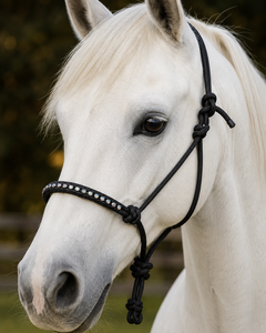 Elegante Arnés de Cuerda Trenzada Multicolor Hecho a Mano, Ajustable, Estilo Western, Duradero, para Entrenamiento y Manejo Equino - Product Image 6