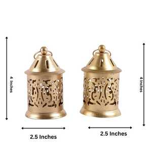 Portavelas de Metal Vogue Luster Lantern, con Corte y Impresión, Resistente al Calor, Decoración para el Hogar - Product Image 3
