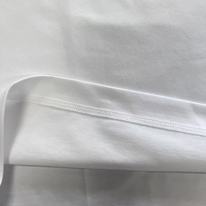 T-shirt pour homme à manches courtes, coupe classique, respirant, tissé, 100% coton biologique, 320 g/m², col rond, style décontracté - Product Image 1