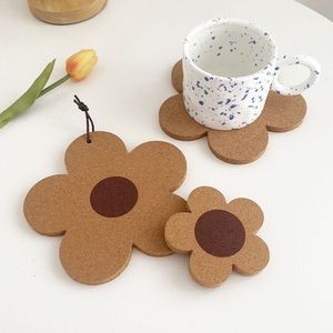 Posavasos Redondos de Corcho de Madera Reutilizables, Absorbentes, para Manualidades, Grabado Láser, Pintura, Regalo de Boda o Inauguración de Casa - Product Image 3