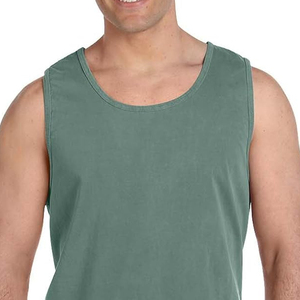 Débardeurs de sport à capuche personnalisés pour hommes, col rond, séchage rapide, coupe ajustée, pour entraînement, course, fitness, décontractés, respirants, tricotés 100% - Product Image 6