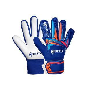 การพิมพ์ลายแบบ BackHand Sublimation และการติดต่อแบบ Palm Contact ด้านหน้า พร้อมสายรัดยางยืด Letax คุณภาพสูง ถุงมือผู้รักษาประตูมืออาชีพ - Product Image 3