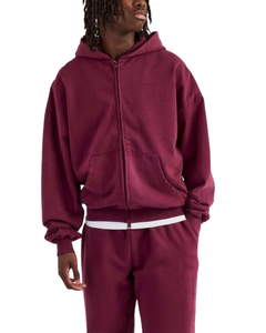 2025 Custom Hot Selling Zip up <b>Sweat</b> <b>Suits</b> Distressed Patch Acid Wash Hoodie and Sweatpants Set Flared Tracksuit for <b>Men</b> - Product Image 6