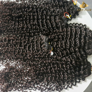 Extensiones de Cabello Humano Virgen Vietnamita Natural Negro Funmi Curl, Rizado y Voluminoso, Doble Trama, Venta al por Mayor - Product Image 4