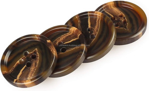 กระดุมเสื้อเรซินสำหรับเสื้อผ้ากระดุม4รูดีไซน์ตามสั่งตามสมัยนิยม - Product Image 6