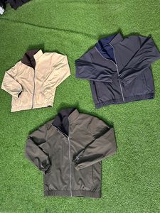 Custom Reversible <b>Jacket</b> Men Double-Sided Lightweight <b>Zip</b>-<b>Up</b> <b>Jacket</b> Windproof Casual OEM Manufacturer Streetwear Fashion <b>Jacket</b> - Product Image 5