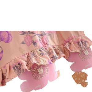 Vestido Mini con Estampado Floral para Mujer, Atuendo Casual para Vacaciones - Product Image 3