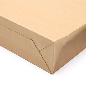 Bolsas de compras de papel kraft personalizadas con asas, ecológicas y duraderas, ideales para comercio minorista y embalaje. - Product Image 6