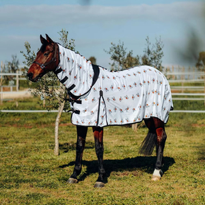 Manta de Lana para Caballo de Primera Calidad, Manta Impermeable para Exteriores con Forro Antibacteriano y Tejido Ripstop - Product Image 5