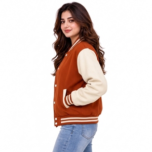 Look deportivo y juvenil con un atractivo atemporal, chaquetas universitarias para mujer para un guardarropa elegante en todas las temporadas, chaquetas universitarias para mujer. - Product Image 6