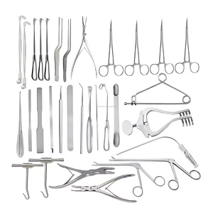 Juego de 32 Instrumentos Manuales de Neurocirugía para Craneotomía, Herramientas de Acero Inoxidable para Cirugía Cerebral y Espinal, Proveedor Mayorista OEM - Product Image 3