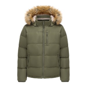 OEM Production Men's Thick Cotton <b>Hooded</b> Parka Supplier for Bulk Apparel Manufacturing 2026 - Product Image 1
