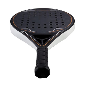 Raqueta de Pádel Redonda con Textura de Panal de Abeja de Carbono 12K, Contorno Metálico, Núcleo de Eva Suave - Product Image 2