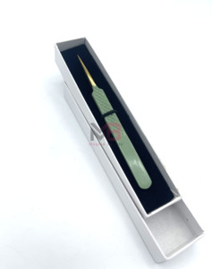 Pinzas para Extensión de Pestañas Más Vendidas, Pinzas para Pestañas Magma Beauty Tool con Color y Empaque Personalizados - Product Image 3