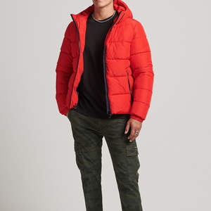 Chaqueta de Plumón para Hombre, Diseño Personalizado de Fábrica Directa para la Temporada de Invierno, con Cierre y Colores Personalizados, Chaqueta de Plumón con Cierre - Product Image 3