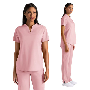 Tenue de Travail Unisexe en Tricot pour Soins de Santé, Uniforme Médical, Infirmier, Hôpital, Clinique, Professionnel, Respirant et Confortable - Product Image 1