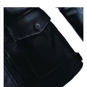 Solid Trader Top Quality Trendy Streetwear Autumn Sleek Design <b>Lightweight</b> Comfortable <b>Mens</b> Leather <b>Jacket</b> - Product Image 2