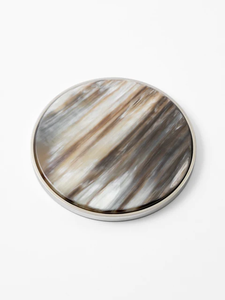 Stylish Cow Buffalo Horn Coaster Natural Ox Horn <b>Beer</b> Mug & Coffee Tea Coasters <b>Table</b> Were Mats & Pads - Product Image 4