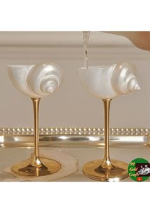 Vaisselle artisanale en coquillages, tasse de luxe en conque, produit décoratif unique pour la vente en gros internationale - Product Image 4