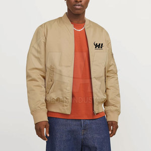 Chaqueta Bomber de Invierno de Color Personalizado, Ropa para Hombre, Chaqueta Bomber de Alta Calidad para Venta en Línea - Product Image 2