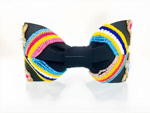 ที่คาดผมแฟชั่นสำหรับผู้หญิงลายเต่าทำด้วยมือผ้าคาดผมสีสันสดใสสำหรับชีวิตประจำวันปรับได้เป็นมิตรกับสิ่งแวดล้อม - Product Image 2