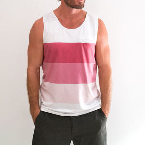 Débardeur Homme Haute Qualité Sans Manches Fitness Respirant Confortable Séchage Rapide PolyesterCotonSpandex Anti-plis - Product Image 1